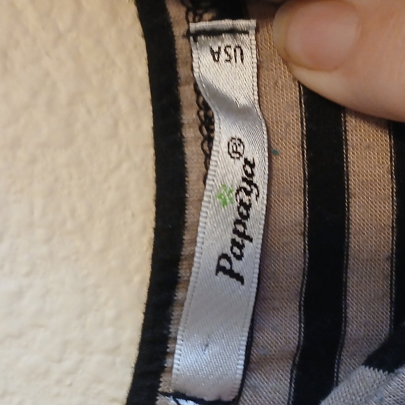 Papaya Full Length Knit Sundress with Adjustable Straps and Padded Bust Size M - Picture 5 of 7